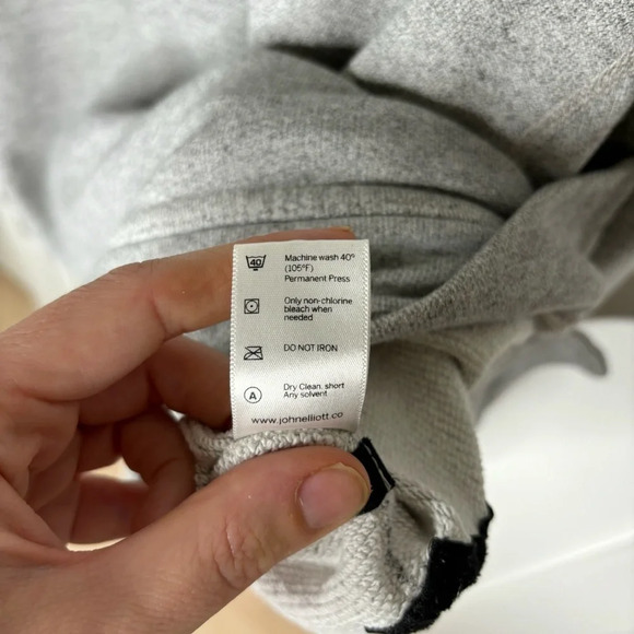 John Elliott Villain Crewneck Sweatshirt Gray Size 4 Unisex - Picture 11 of 14